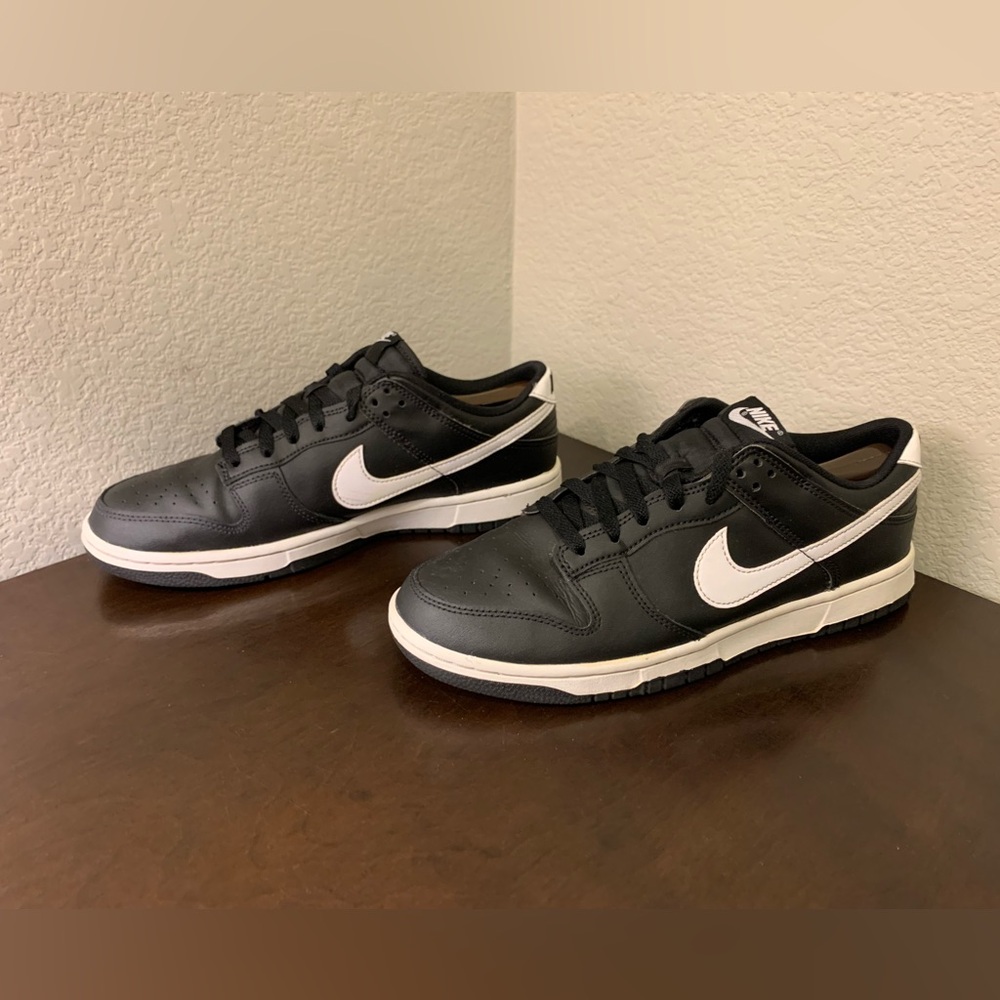 Nike Dunk Low Retro Black “Panda 2.0” Sneakers DV0831-002 Men’s Size 9.5